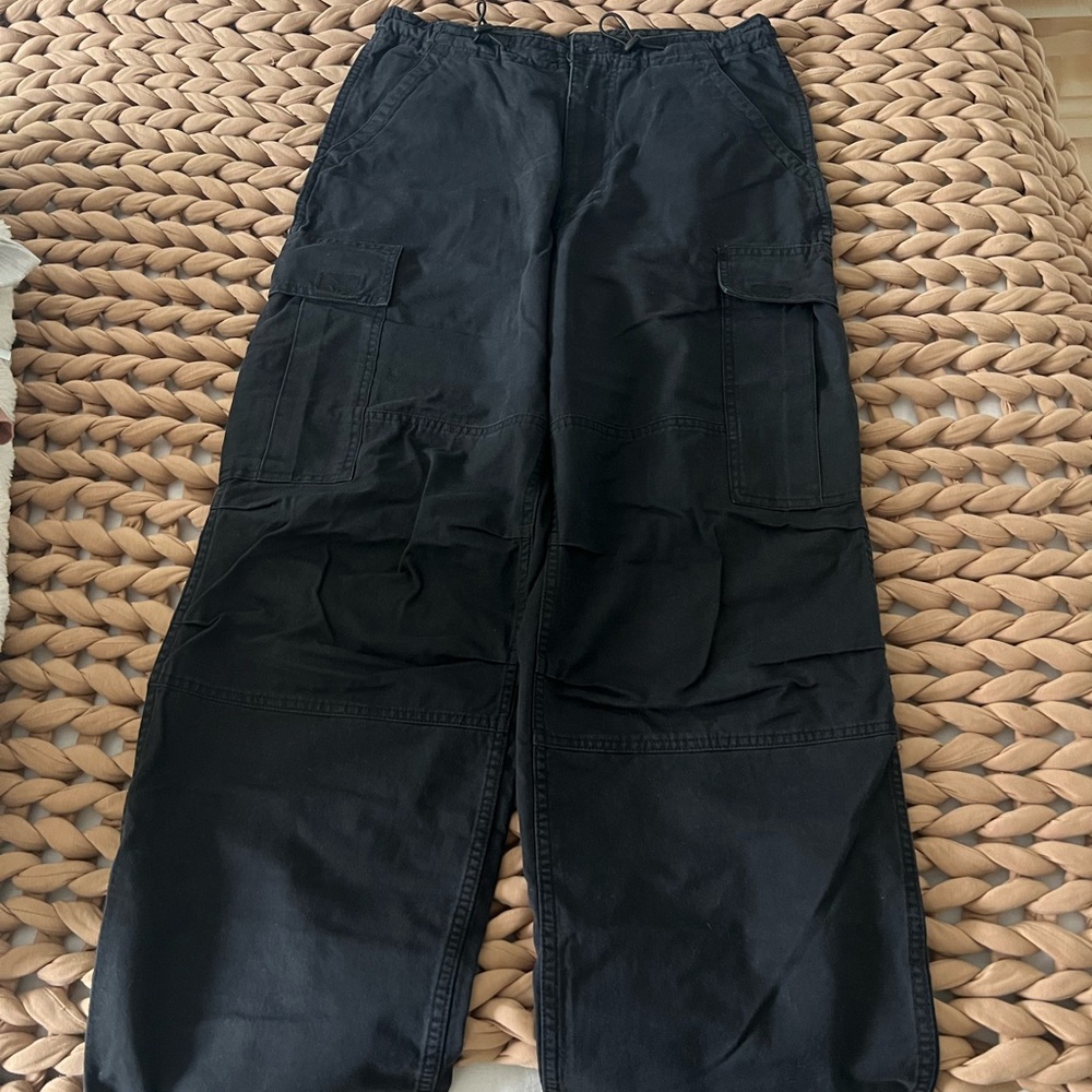 Black Cargo Pants